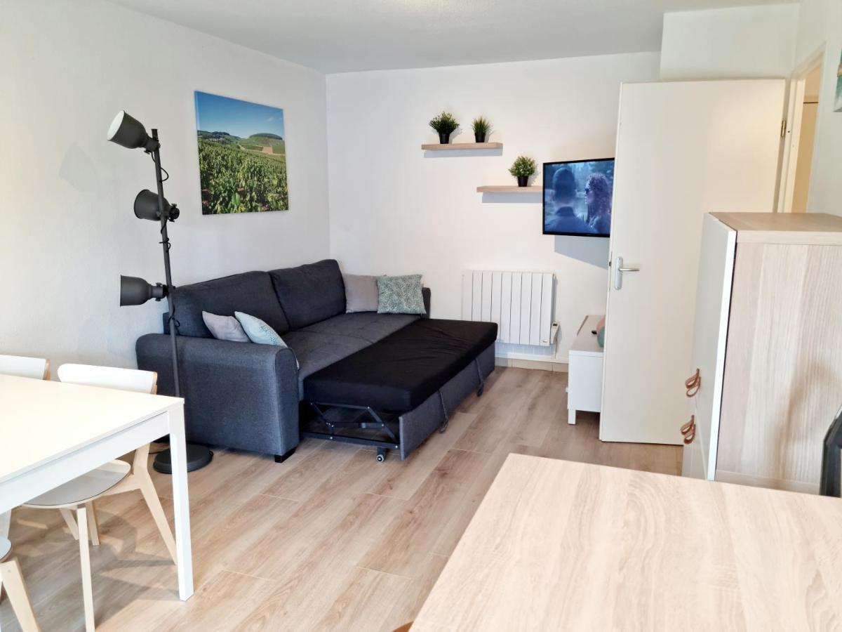 Beaune Appartement Avec Parking Et Wifi Gratuit Bagian luar foto